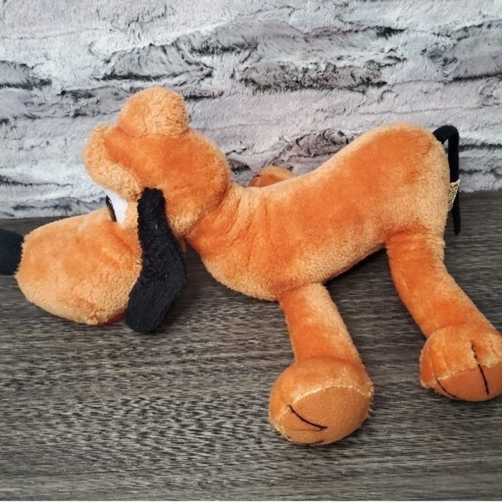Pluto Plush Vintage Walt Disney 1984 Applause Disneyland Disney World Souvenir